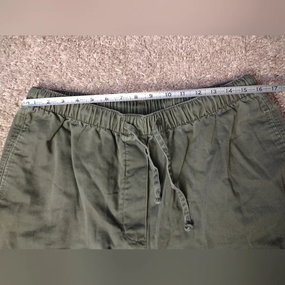 Fashion Bug Olive Green Wide Leg Drawstring Pants 18-20W - Picture 4 of 10